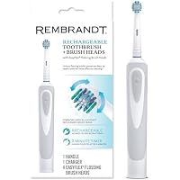Rembrandt Rechargeable Toothbrush + Brush Heads