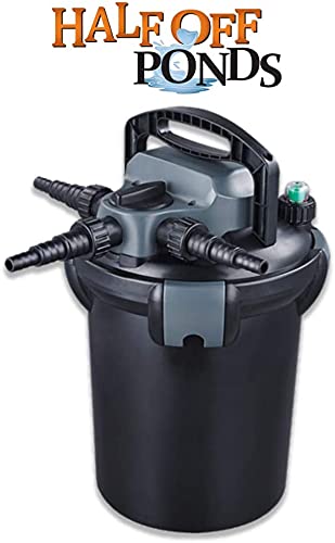 Half Off Ponds - Hopbp-3000H - Pressure Filter With 24-Watt Uv And Purging Handle For Ponds Up To 3,000 Gallons #TOP2