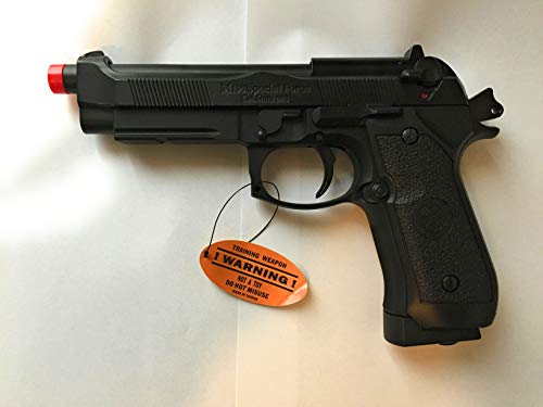 H F C C PISTOLA BERETTA HG190 ABS NERA SCARRELLANTE SOFTAIR 0.9 JOULE