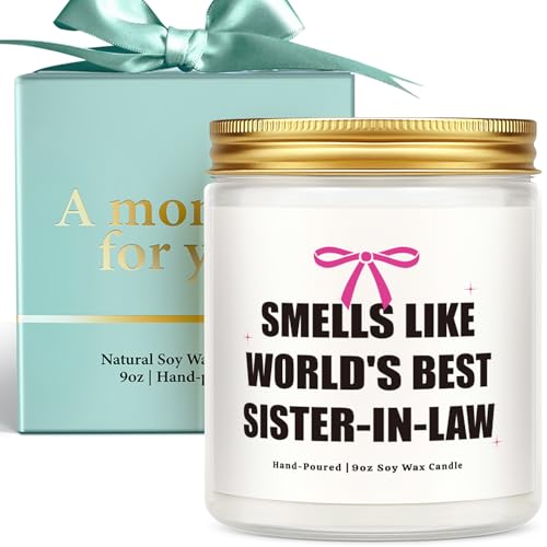 Funnyuncle Mothers Day Gifts for Sister in Law, 9oz Lavender