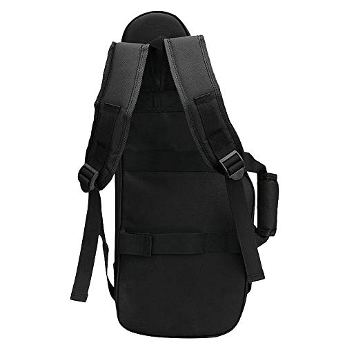 Sassofono Gig Bag Oxford tessuto sax contralto ispessito con doppia spalla e spazio extra per la musica caricata