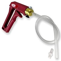Algopix Similar Product 1 - LeLuv Vacuum Pump Red Maxi Ergonomic