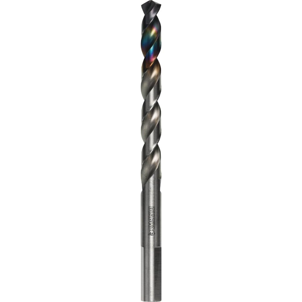 Diablo Metal Demon Drill Bits - 13/32" Diameter, 5.2" Length | 3-Flats Reduced Shank, For Mild, Hardened and Stainless Steels - DMD1332JP1