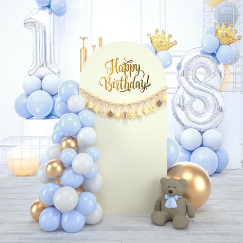 Fundas para Arco de Fondo Fotográfico de 6.6FT Beige miniatura 6