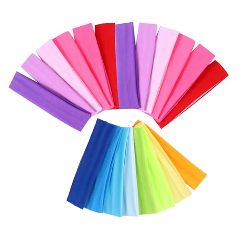 Bandeaux de sport élastiques multicolores TOYANDONA pour yoga