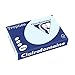 Produktbild Clairefontaine 2633C - Ries Druckerpapier / Kopierpapier Trophee, intensive Farben, DIN A4, 160g, 250 Blatt, Hellblau, 1 Ries
