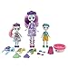 Mattel Enchantimals Family Set with Tinsley Turtle Small Doll & 3 Animal Sibling Sea Turtle Figures, Ocean Kingdom Toy Collection