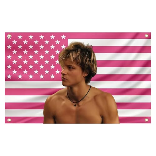 JJ Maybank Flag,3 x 5FT jj pink american flag,jj maybank funny tapestry poster merch,For College Dorm Room Decor,Outdoor Parties, Gift,Tailgates Yard,Poster for Bedroom Decoration