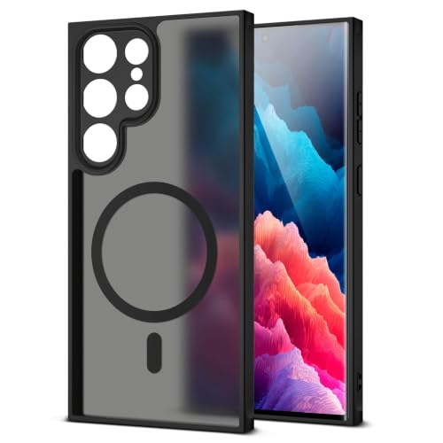 Coque Samsung S24 Ultra antichoc moex Halo translucide noir