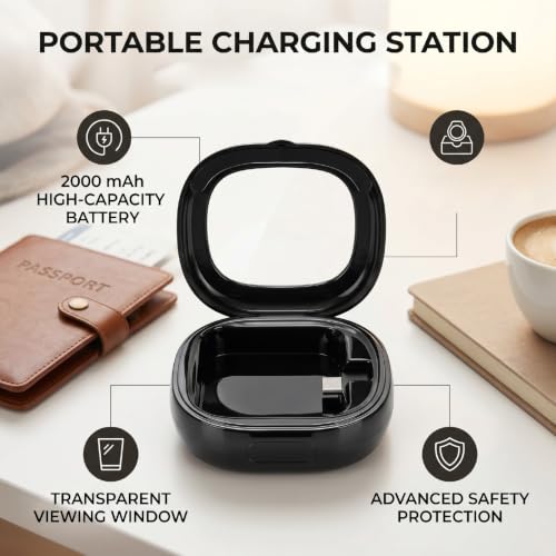 Estuche de carga para Ring 3 4 que protege la seguridad de tu hogar 3