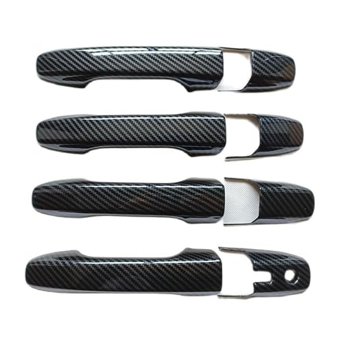 Poignée de porte extérieure Daihatsu Rocky cache anti-rayure look carbone TQWC1K1