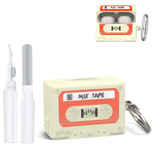 For Sony WF-1000XM6 �P�[�X �V���R���� ?�ʕ� �ϏՌ� ���C�����X�C���z����p �S�ʕی�J�o�[ �\�t�g�V���R�� �����h�~ �Ռ��z�� �h�w�� ���E�ȒP USB-C�[�d�\ �N���[�i�[���J���r�i�t�� 2��W�J (�J�Z�b�g�e�[�v���j)