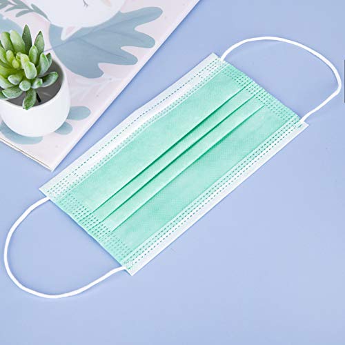 Borje K11 Green Disposable Face Mask 100 Pcs Green Face Masks 3 Ply Protection Masks thumb #4