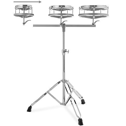 Ashthorpe DRUM-S-RT41 Roto Tom Drum Set With Stand thumb #1