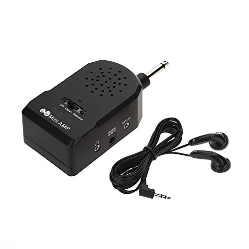 Dilwe Mini Amplificador Guitarra Altavoz, Mini Practice Altavoz de Amplificador de Alta Fidelidad para Guitarra El�ctrica
