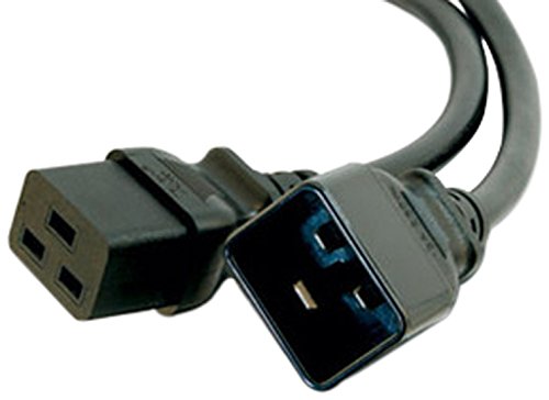 C2G 10343 14AWG 6-Feet 125 Volt (NEMA 5-15P to IEC C15) Power Cord, Black