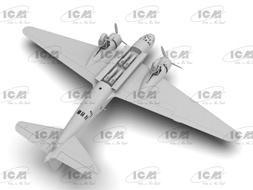ICM 1:48 - Ki-21-Ib Sally Japanischer schwerer Bomber, schwarz