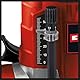 Einhell Oberfräse TC-RO 1155 E (1100 W, Ø 6 und 8 mm, Drehzahlregelung, Parallelanschlag, Absaugadapter, inkl. Zubehör)