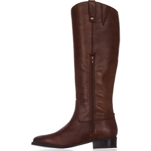INC Womens Fawne Leather Knee-High Knee-High Boots Brown 8.5 Medium (B,M)3