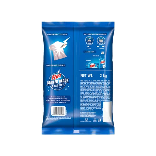 Image of RIN Advanced Detergent Powder 2 Kg, Pack of 3