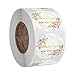 Produktbild 500 Stück Danke Aufkleber Thank You for Your Order Sticker Abdichtung Aufkleber Runde Etiketten Selbstklebend Geschenksticker Selbstgemacht Aufkleber für Backen Geschenktüten 1.5 Zoll