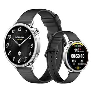 XIAOMI Watch S4 41mm: smartwatch compatto ultra-leggero da 32g, previsione ciclo, controllo della salute con un tap, 150+ modalità sportive, funzioni sicurezza, HyperOS 3, cinturino fluororubber Nero