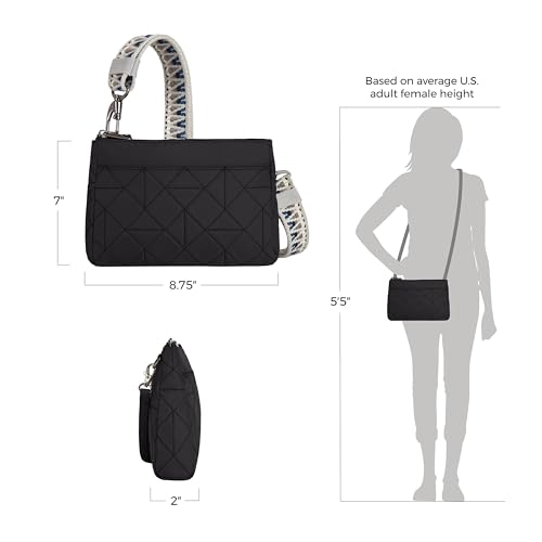 Travelon Anti-Theft Boho Clutch Crossbody Bag 51% Off