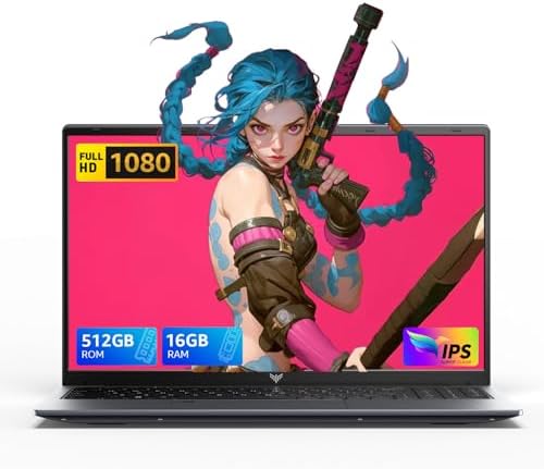 15.6" IPS AMD Laptop, AMD Ryzen 3 4300U(4C/4T,Beat Intel Processo...