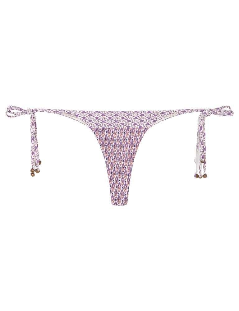 Women'secret Braga Bikini Tanga Flecos Boho Brief para Mujer