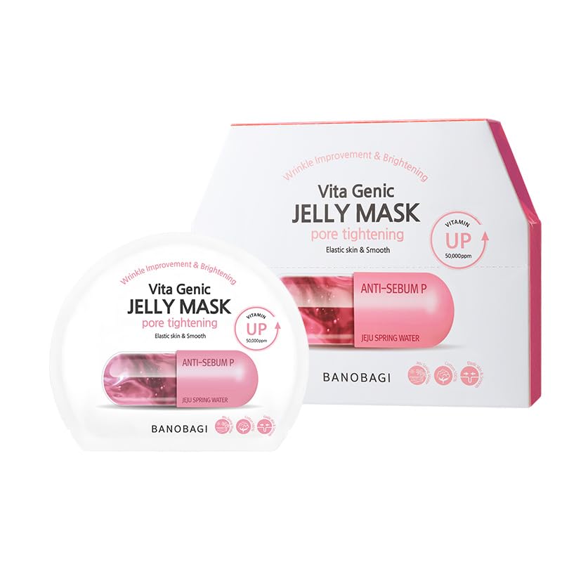 パック・フェイスマスク BANOBAGI Vita Genic Jelly Mask Amazon.co.jp: BANOBAGI VITA GENIC JELLY MASK PORE TIGHTENING 10枚