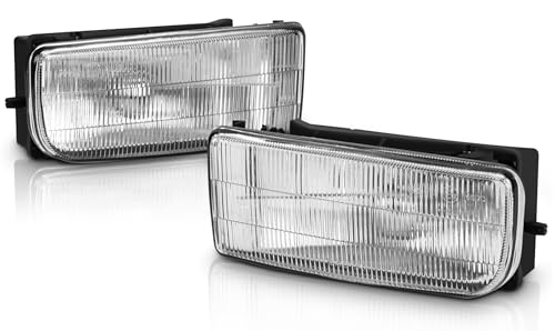 AutoBeeDen Luces Antiniebla compatible con BMW E36 Serie 3 HB SDN WGN CPE CONV, (318i 318is 318ti 320i 323i 323is 325i 325is 328i 328is M3), Diseño original, 09/1990-08/2000 (Claro)