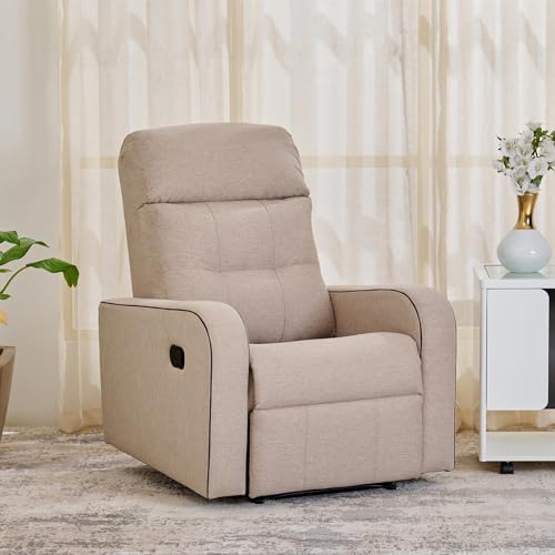 Home Centre 1 Seater Helios Toledo Fabric Recliner| Fabric...