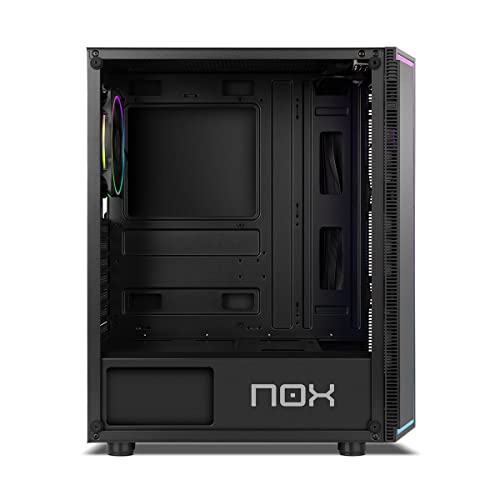 Boîtier ATX Nox-Xtreme avec finitions premium et structure en acier haute densité
