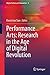Performance Arts: Research in the Age of Digital Revolution (Digital Culture and Humanities, 4)