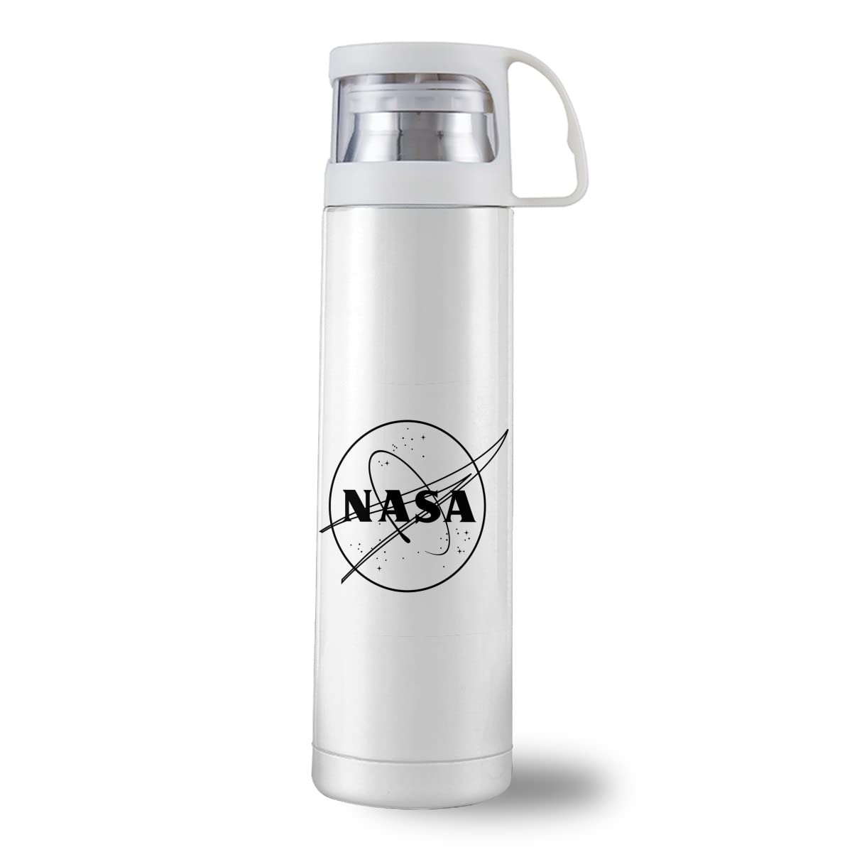 Amazon | 水筒 500ml 直飲み 洗いやすい NASA 魔法瓶 コーヒー 真空