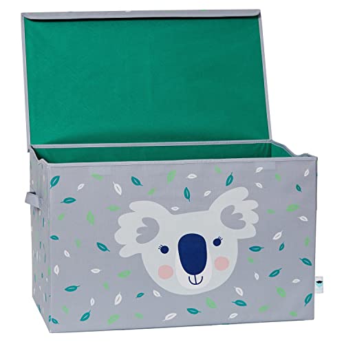Baúl de juguete de tela para organizar el cuarto infantil con diseño koala 3