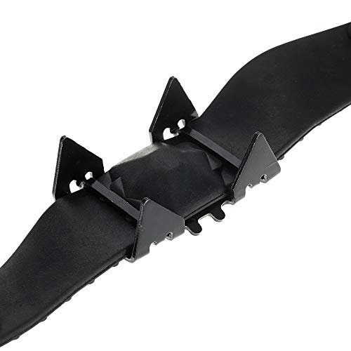 Crampon, Andoer 4 Crampons de dente Escalada de montanha ao ar livre, caminhada, esqui no gelo, neve