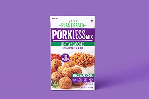 Vegan Ground Pork Mix – Meatless Meat with A Pork Taste, Plant Based Meat Substitute, Crumbles, Meatballs – Soy Free Meat Replacement – LIGHTLY SEASONED, Keto Kosher, Paleo, 5.3oz (2 Pack) - Thumbnail 7