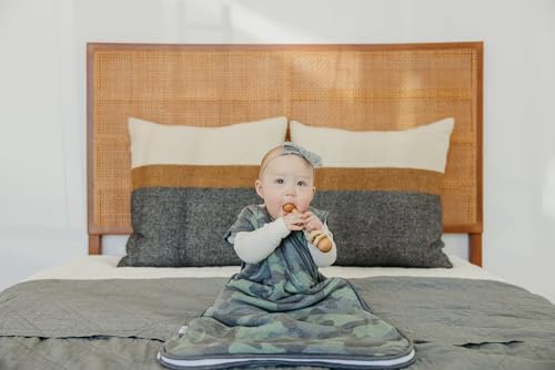Image of Copper Pearl Premium 3-Layer Knit Sleep Bag, Hunter, 18-24 Month