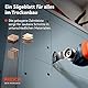 Presch Starlock Sägeblatt Gipskarton, Holz & Nägel 40x32mm - Multitool Sägeblatt für werkzeuglosen Wechsel - Saubere, exakte Schnitte dank asymmetrischem Dual-Tec Design - Präzises Tauchsägeblatt