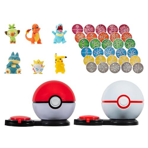 Pokémon Surprise Attack Multipack-Juego de 6 Figuras, Color (Jazwares PKW2982)