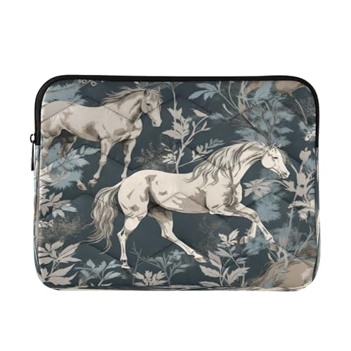 Funda para portátil Wild Horses 13-14 pulgadas impermeable