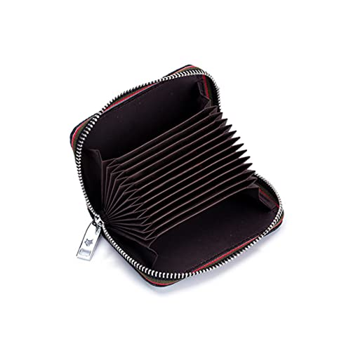 NOLITOY Men's Business Wallet Multi-functional Clutch Bag with Zipper Large Capacity Coin Purse Credit Holder Royal Id and Cards4