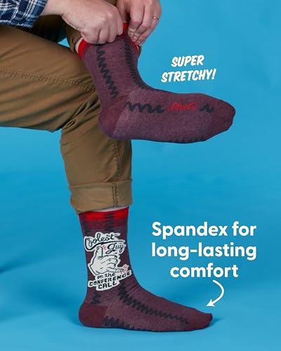 Chaussette pour hommes BlueQ Coolest Guy idée cadeau originale