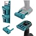 Produktbild 4 Stück Werkzeughalterung für Makita 18V | Akkuschrauber Halterung | Werkstatt Organizer | Powertool Wandhalter | Organisation für Garage, Van und Werkstatt