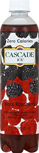 Cascade Ice Sparkling Water, Black Raspberry, 17.2 Ounce (Pack - Want ...