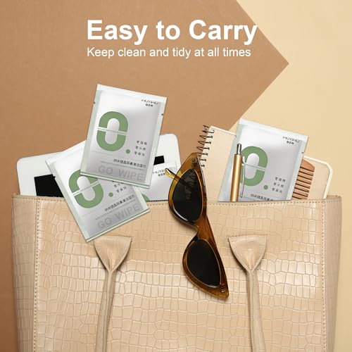 Image of Lens & Screen Cleaning Wipes, Individually Wrapped for Eyeglasses, Phones, Laptops, and TVs - Quick-Drying, Streak-Free, Portable, Pre-Moistened Wipes for Electronics & Glass Surfaces, 30 Pack