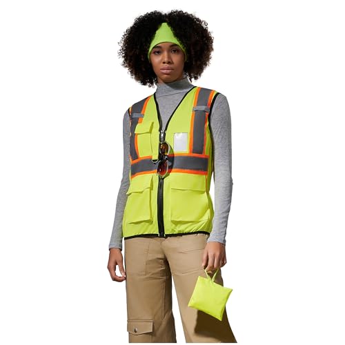 Image of AYKRM 11 color Ladies High Vis Reflective Safety Vest for Women
