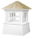 Good Directions Brookfield Vinyl Cupola with Wood Roof 22" x 30"