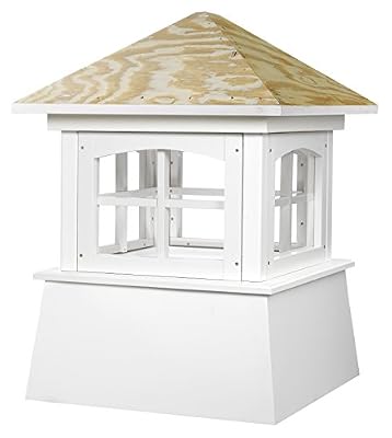 Good Directions Brookfield Vinyl Cupola with Wood Roof 22" x 30"